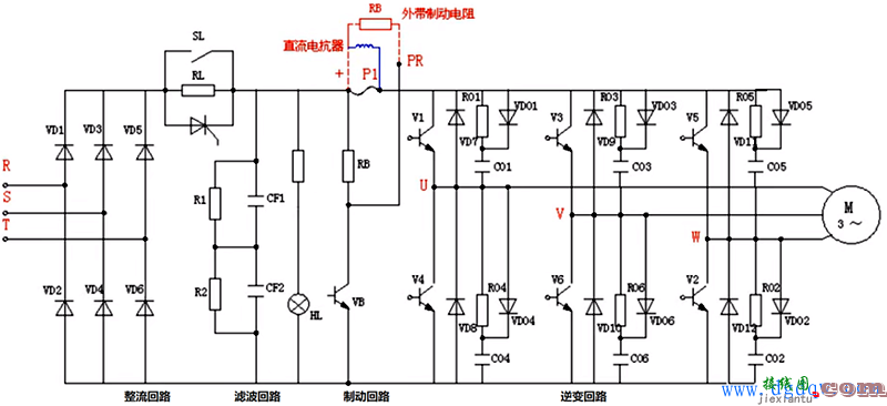 变频器主电路由什么组成？变频器主电路图工作原理 看完秒懂！  第1张