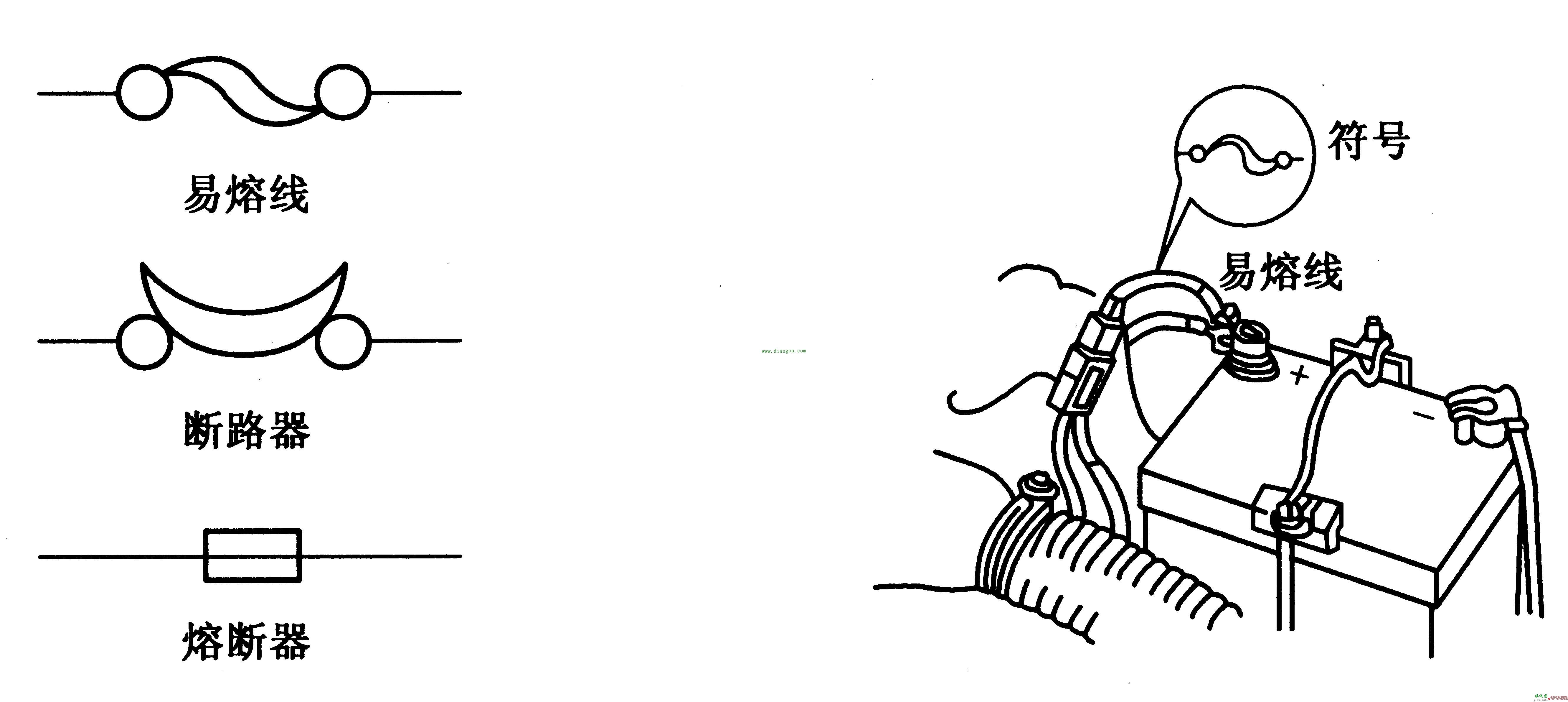 汽车电路图的识图方法  第1张