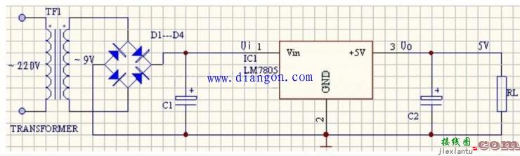 7805典型应用电路  第1张