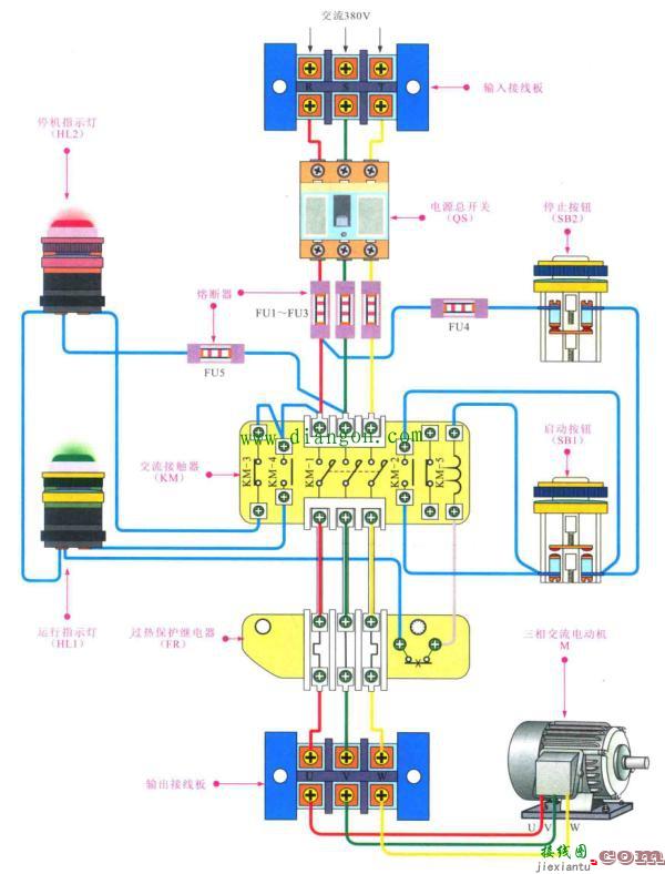 电动机控制电路的图解分析  第2张