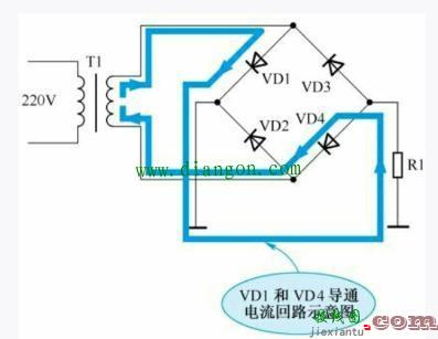 开关电源负极性桥式整流电路  第2张