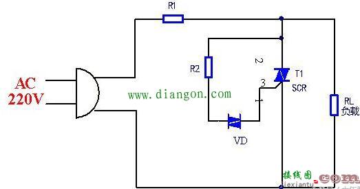 双向触发二极管与可控硅应用电路  第2张