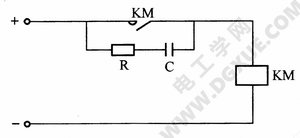 消除直流接触器、继电器电弧的电路  第1张