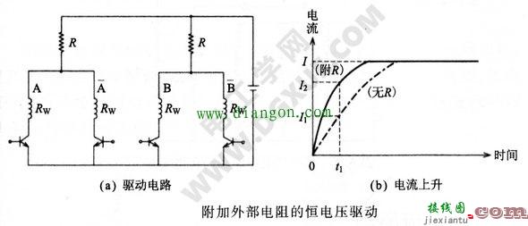 步进电机的恒电压驱动电路原理  第1张