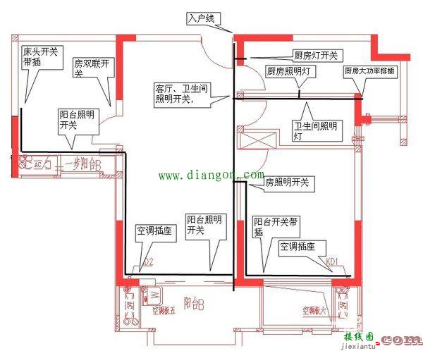 画家装水电电路图的方法和技巧  第1张