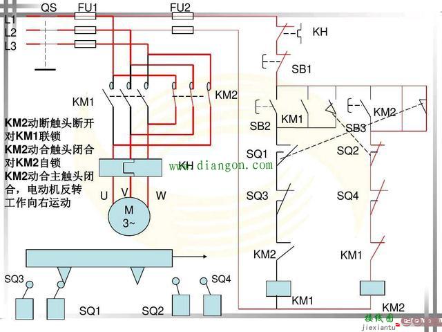 自动往返控制电路图  第8张