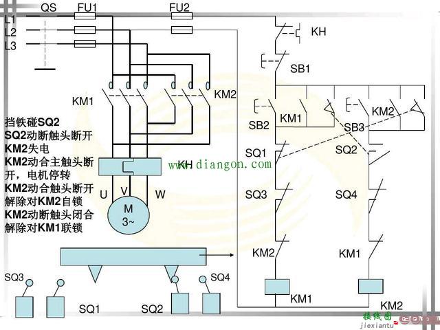 自动往返控制电路图  第10张