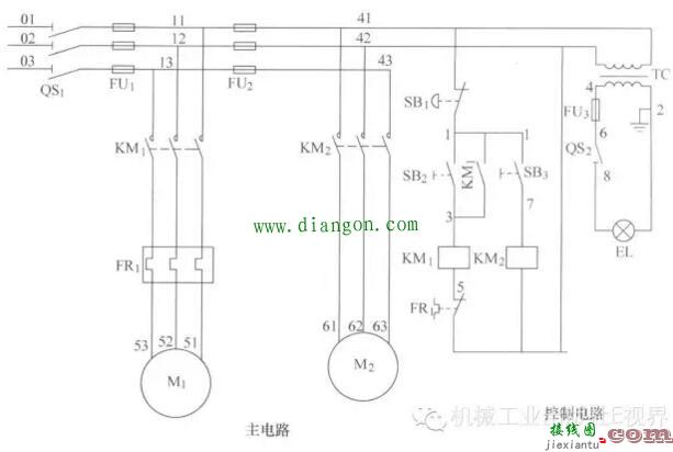 电气控制电路图的识图方法  第1张