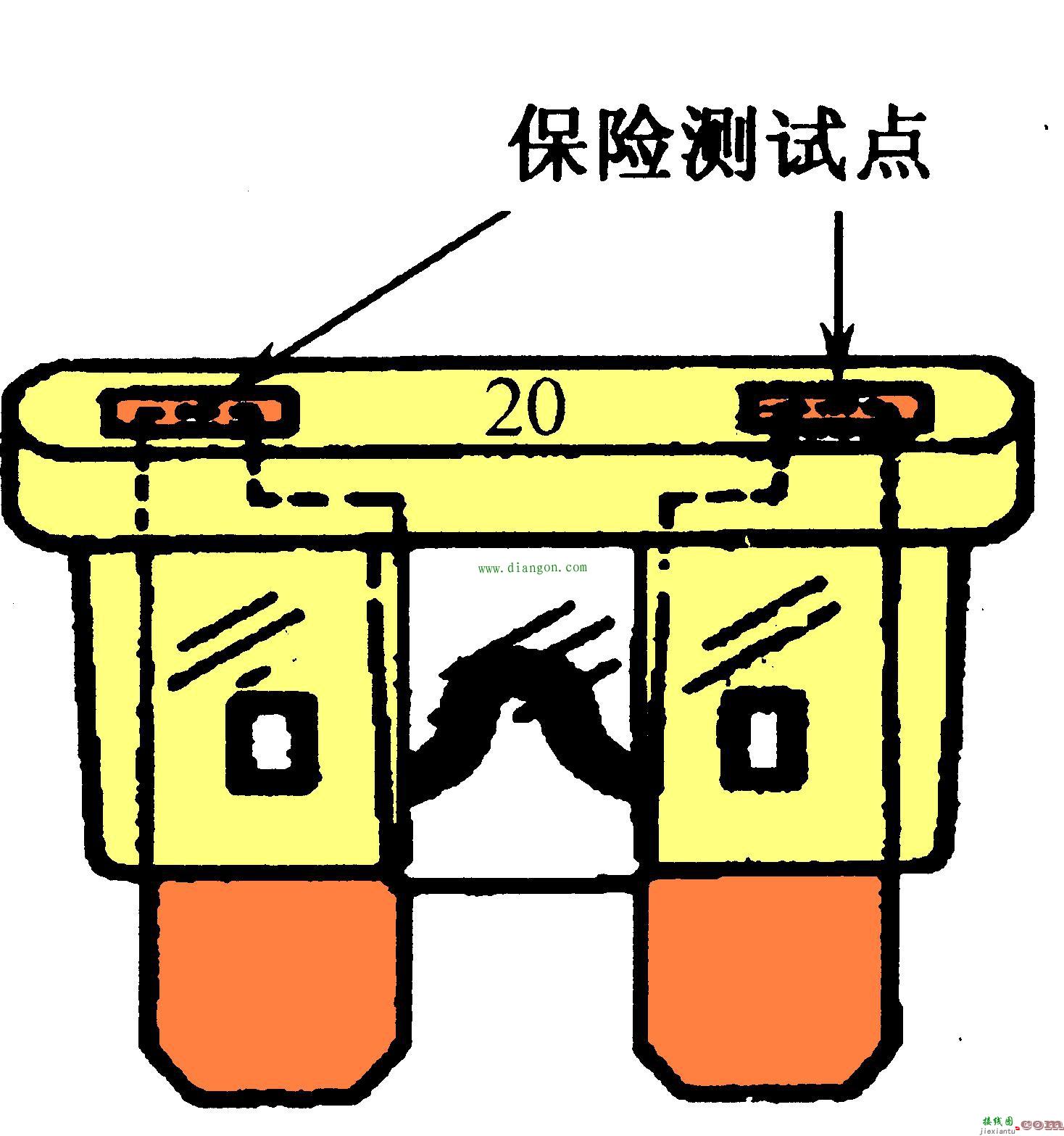 汽车电路基础元件的检测方法图解  第1张