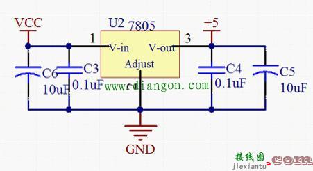 7805三端稳压集成电路应用及注意事项  第2张