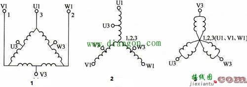 三相异步电机正反转带星三角启动运转电路原理  第3张