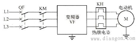 变频器进线侧主电路接线图解  第1张