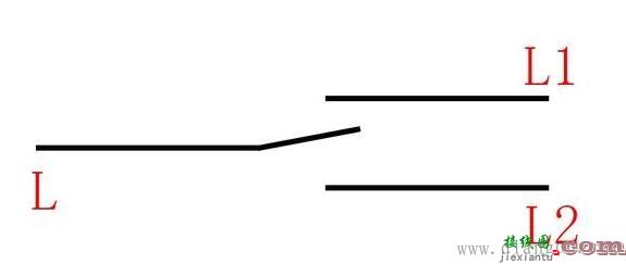 两地控制一盏灯电路图详解  第4张