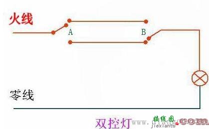 两地控制一盏灯电路图详解  第8张