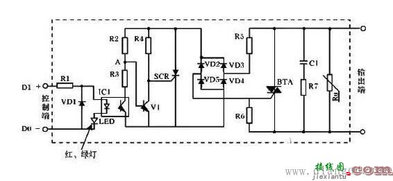 固态继电器电路原理  第1张