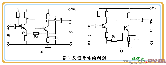 辨认电路中的反馈元件_正反馈与负反馈的判别  第1张