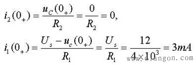 电路初始条件的计算  第4张