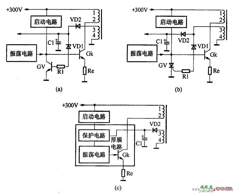 彩电开关电源系统初级常见保护电路  第2张