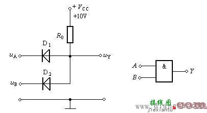 二极管与门电路原理  第1张