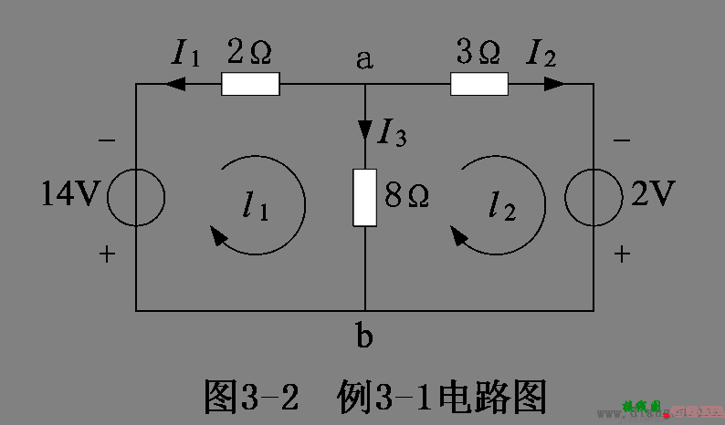 支路电流法求解电路步骤  第1张