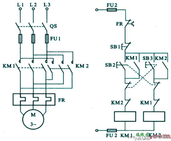 什么是互锁?接触器互锁电路有哪些缺陷?双重互锁电动机正反转控制电路设计图解  第3张