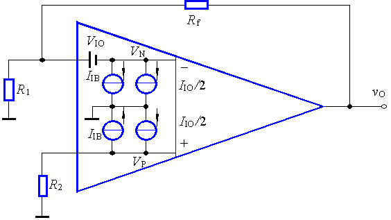 输入失调电压、输入失调电流对运算电路的影响  第1张