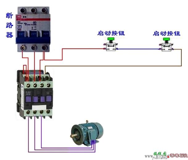 电工基础知识—常见电动机控制电路图_电动机控制电路精选  第7张