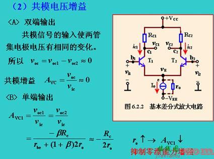 基本差分式放大电路  第9张