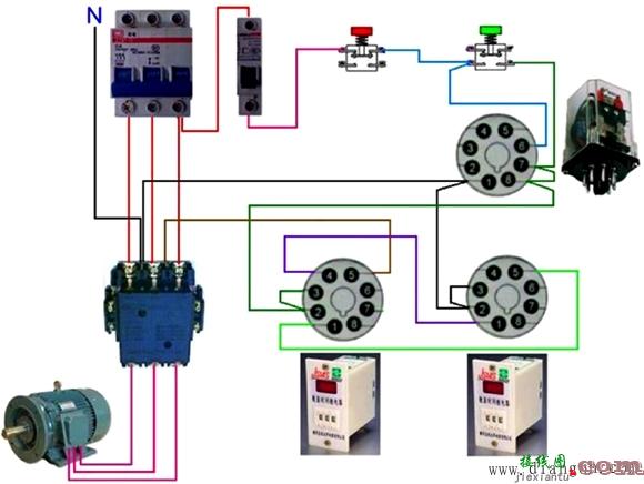 电工基础知识—常见电动机控制电路图_电动机控制电路精选  第11张