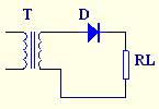 半波整流电路原理图解  第1张
