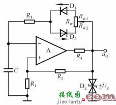 占空比可调方波形成电路  第4张