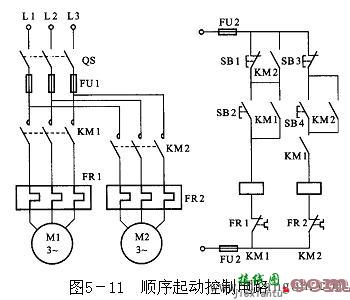 三相电动机的基本控制电路  第6张