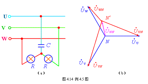 不对称三相电路例题  第2张