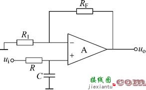 一阶有源低通滤波电路  第1张