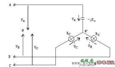 三相交流电路相序的测量方法  第1张