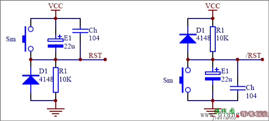 常见复位电路原理图  第2张