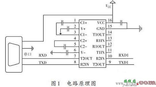 RS232串口转红外通讯电路原理图解  第1张