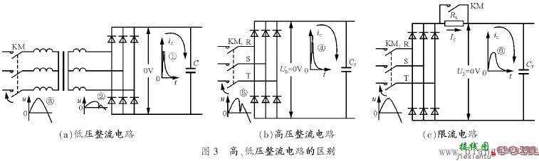 在整流桥和电容器之间为什么要接电阻和开关器件的并联电路？  第1张