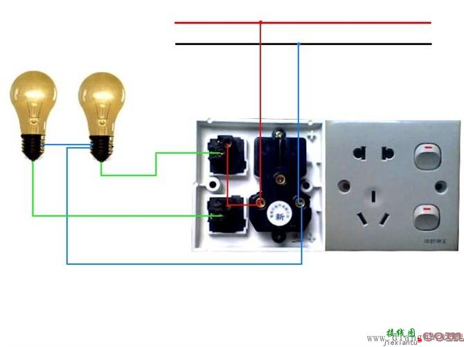 电工最常见电路_电工常见电路接线图_电工最常见电路的实物接线图集  第2张