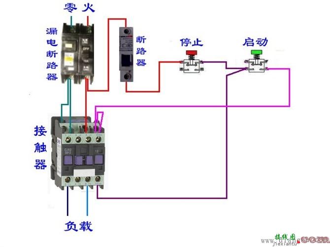 电工最常见电路_电工常见电路接线图_电工最常见电路的实物接线图集  第26张