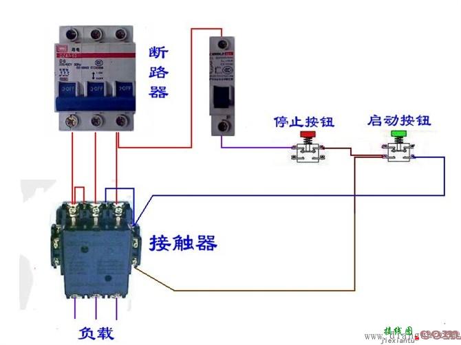 电工最常见电路_电工常见电路接线图_电工最常见电路的实物接线图集  第28张