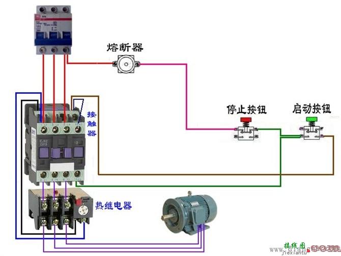 电工最常见电路_电工常见电路接线图_电工最常见电路的实物接线图集  第48张