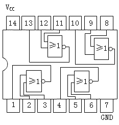 常用TTL集成门电路芯片  第2张