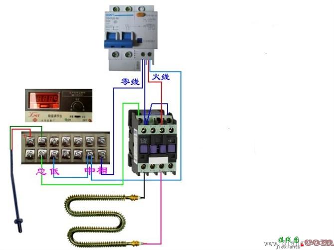 电工最常见电路_电工常见电路接线图_电工最常见电路的实物接线图集  第83张