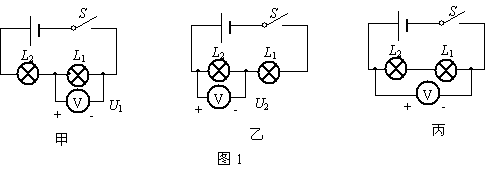 用电压表研究串联电路中电压的规律  第1张