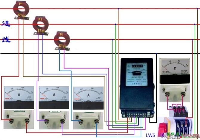 电工最常见电路_电工常见电路接线图_电工最常见电路的实物接线图集  第119张