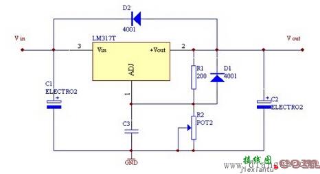 lm317可变稳压电路原理  第1张