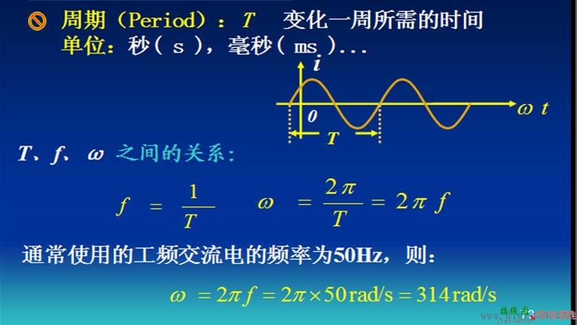 正弦交流电路分析_正弦量的三要素  第4张