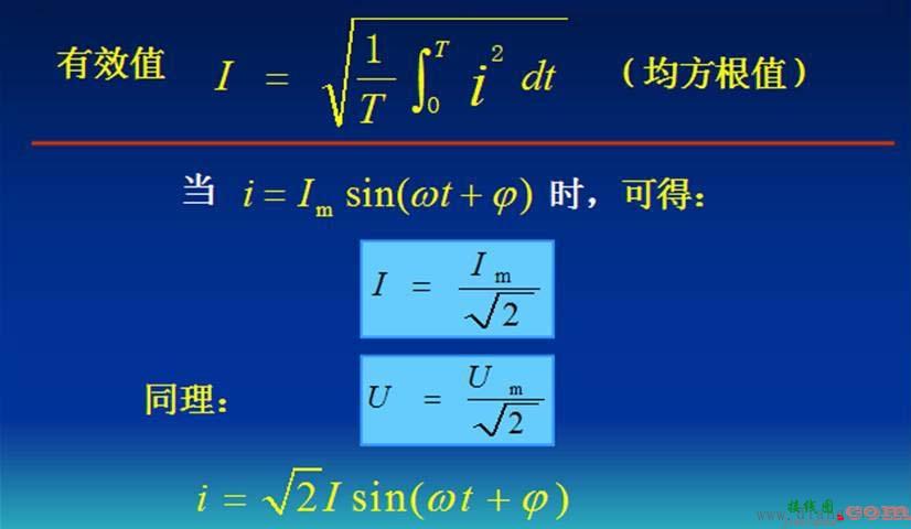 正弦交流电路分析_正弦量的三要素  第7张