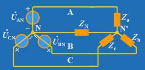 不对称三相电路的概念  第1张